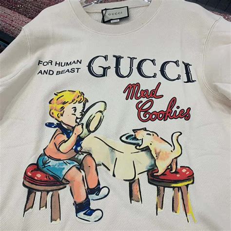 gucci made cookies sweatshirt|knockoff gucci sweatshirts.